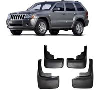 UZAM 4Pcs Car Mud Flaps for Jeep Grand Cherokee 2005-2010, Automotive Custom Front Rear Mudguards Splashproof Waterproof Protects Accessories
