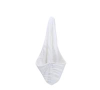 UZAMIRLEX Absorbent Hair Turbans, Coral Fleece Hair Turban Towel Shower Cap Salon Use Polyester Multicolor 25x66cm(White)