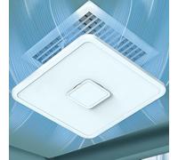 UZAMIRLEX Air Conditioner Deflector, Ceiling Vent Deflector For Central AC White Multiple Sizes Square Outlet(60x60cm/24x24in)
