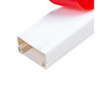 UZAMIRLEX Cable Cover, conduit Trunking, Kit,Cable Concealer For Wall,Protect Cables,Self-Adhesive,for Use In Offices,living Rooms,meeting Rooms(White,20 * 10mm)