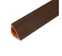 UZAMIRLEX Cable Cover,ground Cable Protectionconduit Trunking,wire Hider For Cables Corner,Cable Duct,For Under Office Desks,TV Cabinets,conference Room Tables(Dark Brown)
