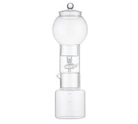UZAMIRLEX Ice Cold Brew Dripper Coffee Maker, Glass Cold Brew Maker, with Adjustable Rate Dripper, Drip Type Cold Extraction Coffee Machine for Home, Office, 600ml(Clear)