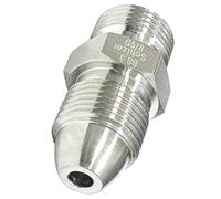 UZAMIRLEX Pipe Fitting Coupler Connector, SUS316L Stainless Steel Pipe Fitting Adapter BS341-3-4 Automatic Welding VCR Multiple Sizes(BS-4-G5/8 M)
