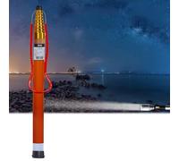 UZAMIRLEX Pool Lifeguard Rescue Hook, Telescopic Lifeguard Rescue Pole Hook Water Safety 120 kg Capacity 4.5-10m(5.5 M/18 FT/216.5 IN)