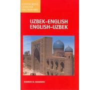 Uzbek-English/English-Uzbek Concise Dictionary: Spoken in Uzbekistan, Central Asia (Hippocrene Concise Dictionary)