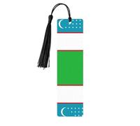 Uzbekistan Flag Bookmarks Valentine's Day Gift Bookmark Couple Gift Graduation Bookmark Gift Unisex