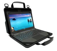 UZBL 13-14 Inch Protective Always-on Chromebook Hard Case with Adjustable Shoulder Strap and Carrying Handles