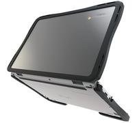 UZBL Air Hard Shell Case for Asus Chromebook CR11 CR1104 11.6-inch, Student-Proof K-12 Protective Clear Cover (1 Pack)