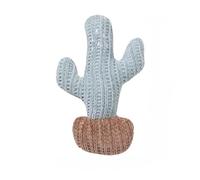 UzeEnde Catnip Interactive Cat Toy for Indoor Cat - Soft Plush Durable Chew & Teething Toy, Cute Penguin Mouse Flower Cactus Design, Self Play Enrichment for Bored Cats (#6)