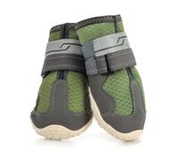 UzeEnde Dog Shoes for Large Small Medium Dogs - Breathable Mesh Pet Boots with Anti Slip Rubber Sole Reflective Strap Outdoor Dog Sneakers for Walking Hiking Camping Snow Grass All Seasons (#2,5#)