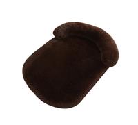 UzeEnde Fluffy Plush Calming Dog Bed - Cozy Anti-Anxiety Sponge Pet Sofa Mat with Neck Bolster, Soft Washable Furniture Protector for Large Medium Small Dogs Cats Indoor Resting Use (#4,L:100X75cm)