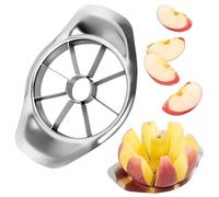 UZEXYO 1 PC Apple Slicer,Stainless Steel Apple Cutter Slicer,Ergonomic Grip Rust-Resistant Dishwasher Safe, Durable Apple Corer for Quick and Easy Slicing of Apples, Kitchen Gadget