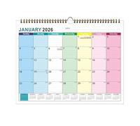 UZEXYO 1 PC Wall Calendar 2026, 12 Month Full Year Wall Planner 2026, 2026 Wall Planner, Academic Wall Planner