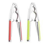 UZEXYO 2 Pack Nut Crackers for All Nuts Heavy Duty Nutcracker Tool Zinc Alloy for Walnut Pecans Almonds Brazil Nuts Hazelnuts