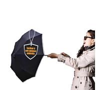 Uzi Tactical Self Defense Umbrella - Windproof Unbreakable Fibreglass with Carbide Tip - Lightweight, Large, Portable, Travel Umbrella for Men & Women - Combat-Ready for Rain, Snow & Wind, black, 43 x