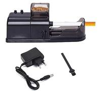 UZIAH Automatic Making Rolling Machine Portable Electric Cigarette Machine Tobacco Electronic Injector Maker Roller Tool (No Tobacco),Black