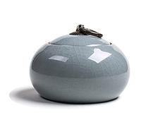 Uziqueif Ceramic Small Urns for Human Ashes, Mini Urns for Ashes for Adults Urns for Pets Dogs Cats Ashes Funeral Urns for Ashes Keepsake Haustierurnen b