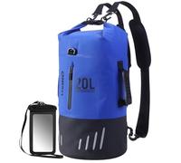 UZIRO 20L Waterproof Backpack, Dry Bag, Blue, Unisex