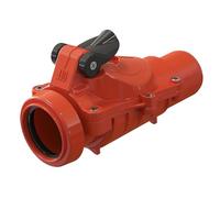 Uzman Backflow Valve DN50, 2-Port Swing Check Valve, Stainless Steel Body, HT, KG