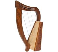 Uzman - Celtic Harp 12 Strings - Includes Tuning Key, Replacement Strings - Baby Harp Ideal for Beginners - Beginner Harp for Children - Hand Made