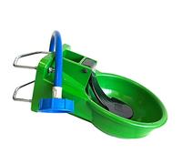 UZMAN - Drinking basin with pressure tongue + connection set IBC container tank, drinking trough horses, large livestock, sheep, livestock, cow, drinking trough, horse cattle drinking trough