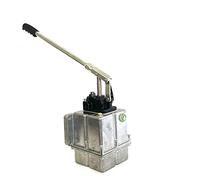 Uzman-Versand 25 cc hydraulic hand pump with 1 litre tank and hand lever, hydraulic pump hydraulic hand lever pump manual hydraulic hand pump (25 cc pump with 1 litre tank).
