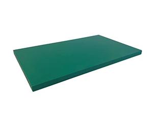 Uzman-Versand Plastic Large Cutting Board (Green), Kitchen Worktop Chopping Board, Antibacterial, Dishwasher Safe, 300 x 500 x 20 mm