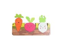 UZPDWK Busy Board Montessori Toy DIY for Toddlers,Miniature Educational Activity Developing Sensory Board for Basic Dress Fine Motor Skills