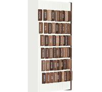 Uzriyl Bible Tabs, Bible Study Supplies, Laminated Brown Bible Journaling Tabs for Men Women Kids, Large Print Bible Labels Index Tabs, Christian Gifts, Bible Accessories for Personalized Bible