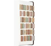 Uzriyl Bible Tabs, Laminated Bible Book Tabs for Women and Men, Earth Tone