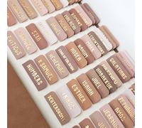 Uzriyl-Laminated Bible Tabs for Women and Men, Gold Foil Embossed Lettering