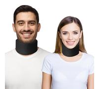 UZSUZZ Foam Neck Brace, Soft and Comfortable Foam Cervical Neck Collar for Sleeping, Adjustable Collar Neck Support Brace Women and Men (Black)