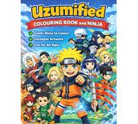 Uzumified: ninja coloring book