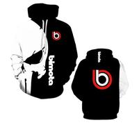 UZVKAVJP Men Baggy Hoodie for B.i.m.o.t.a Jumpers Tops Hoody Spring Autumn Coats Long Sleeve Sweatshirt Printed Outwear Hooded Jackets 3D Activewear-A||l