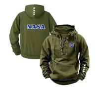 UZVKAVJP Men's Pullover Hoodies for N.A.S.A Baggy Jacket Spring Autumn Hoody Long Sleeve Street Wear Workout Coat Printed Outwear Tops Hooded Sweatshirts-SLvS||l