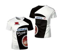 UZVKAVJP Mens T-shirts Short Sleeve for Suzuki Stretch Tee Top Clothes Printing Cycling Jersey 3D Soft Polo Shirts Casual Half Sleeve-B||S