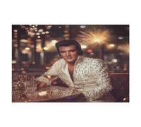 Uzzles for Adults 1000 Piece Elvis Presley Funny Challenging Jigsaw Puzzles Unique Collectibles Decompression Educational Puzzle Toy Gifts 1000 PCS-75 * 50cm