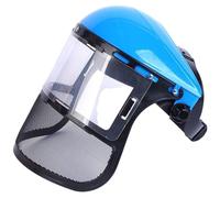 Uzztfa Chainsaw Helmet Safety Face Shield Protective Mask Full Face Mesh Safety Helmet for Industrial Gardening Logging Brushcutter Forestry Shield Protection