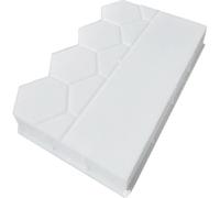 Uzztfa Concrete Mold Stone Brick Mold Brick Wall Mold Garden Fence Molds for Diy Home Courtyards Patios Lawn Garden Decoration