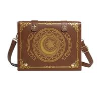 Uzztfa Kawaii Ita Bag, Cute Y2k Japanese Magic Book Messenger Bag, Aesthetic Shoulder Crossbody Purse for Women Girls