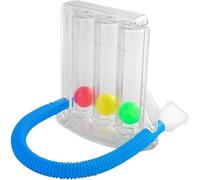 Uzztfa Lung Exerciser Device, 3 Ball Lung Function Breathing Trainer, Deep Breathing Exercise Vital Capacity Lung Function Improvement Respiratory Exerciser