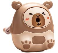 Uzztfa Manual Pencil Sharpener, Cute Capybara Shaped Pencil Sharpener Desktop Pencil Cutter Office School Handheld Pencil Sharpeners Stationery Supplies