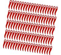 uzzzdiior 100Pcs Garden Mower Replacement Slices, 92mm Grass Trimmer Slices Lawns Mower Cordless Strimmers Cutting Slices
