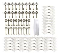 [uzzzdiior] Flying Key DIY Handmade Accessories Dragon Fly Wing Charm Vintage Bronze Skeleton Key Party Wedding Wishes