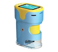 uzzzdiior Handheld Microscope Portable Designs Compact Microscope with 32G Memory & LED Light for Adults for Education & Research