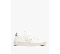 V-10 Leather Extra White Platine Trainers - Gold Leather / 37
