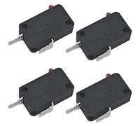 V-15-2C26-K Snap Action Micro Switch (Pack of 4) - 15A 125/250VAC Normally Closed (NC) Switch Replacement for OMRON Shurflo 2088 Series Pump