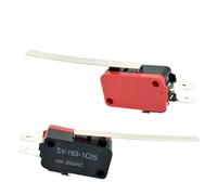 V-15 V-151 V-152 V-153 V-154 V-155 V-156-1C25 Travel Limit Switch Momentary ON OFF 1NO1NC Lever Roller Switch 1Pcs(V-15-1C25,1pc)