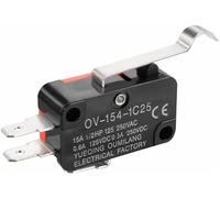 V-151-1C25/V-152-1C25/V-153-1C25/V-154-1C25/V-155-1C25/V-156-1C25/V-15-1C25/V-15-1B5 Momentary Micro Limit Switch 10Pcs(V-154-1c25)