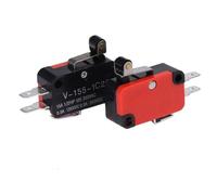 V-151-1C25/V-152-1C25/V-153-1C25/V-154-1C25/V-155-1C25/V-156-1C25/V-15-1C25/V-15-1B5 Momentary Micro Limit Switch 10Pcs(V-155-1c25)